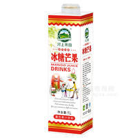 河上果园冰糖芒果 果汁饮料1L