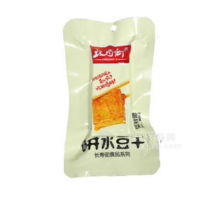 長壽街 井水豆干 豆制品 休閑食品 酸菜味 26g
