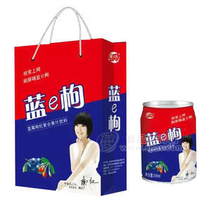 酷e百 藍e枸 藍莓枸杞復合果汁飲料 