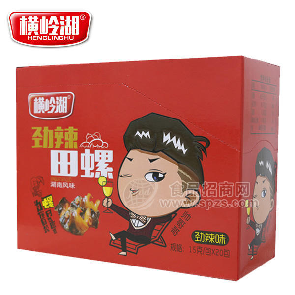 横岭湖劲辣田螺 鱼干鱼丝 15gx20