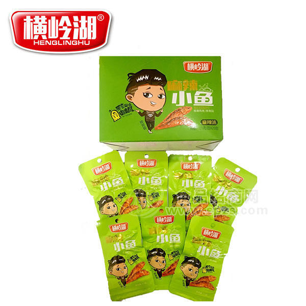 横岭湖 麻辣小鱼 休闲食品 15gx20