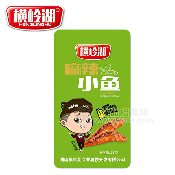 横岭湖 麻辣小鱼 休闲食品 15g