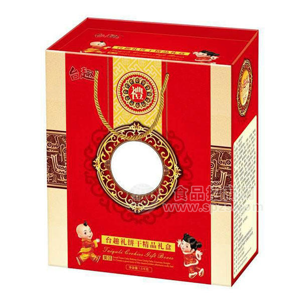 臺(tái)趣 餅干精品禮盒 休閑食品 1.5kg