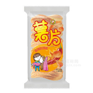 萌小樂 薯片  香辣味 膨化食品 休閑食品