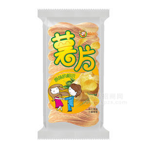 萌小樂(lè) 薯片  原味味 膨化食品 休閑食品