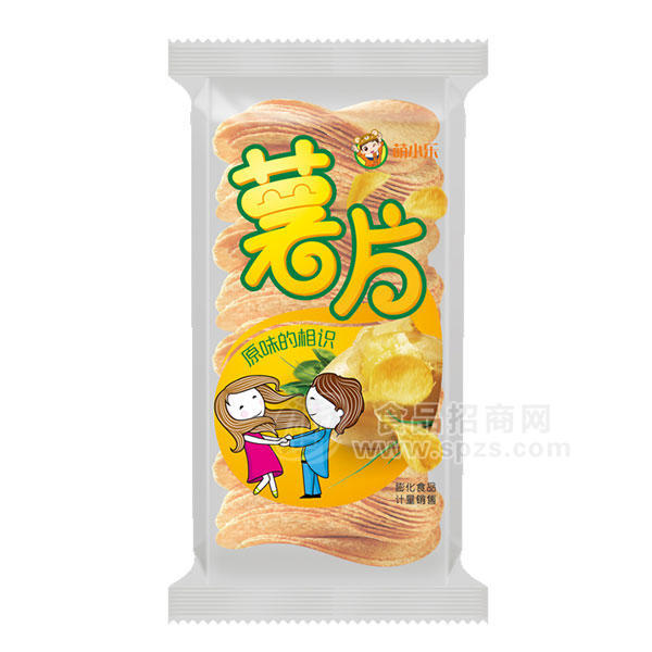 萌小乐 薯片  原味味 膨化食品 休闲食品