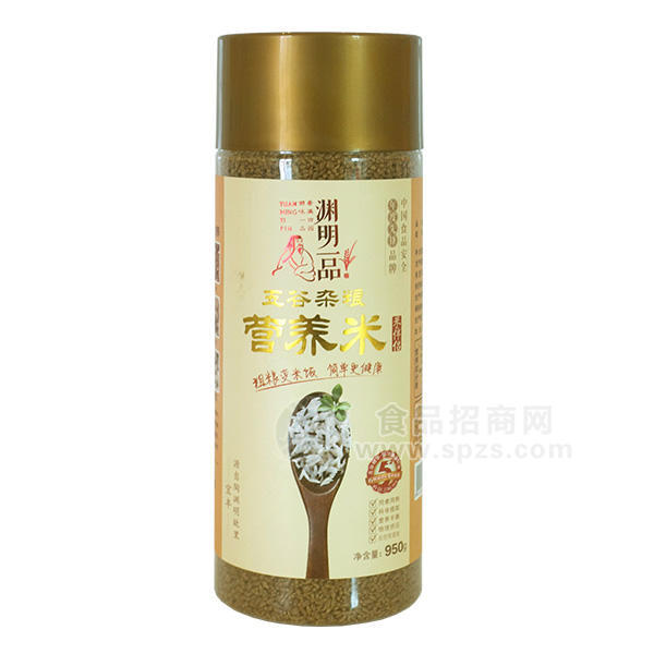 五谷雜糧營養(yǎng)米瓶裝950g