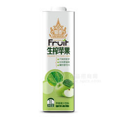 椰泰果汁饮料 生榨苹果果汁饮料1L