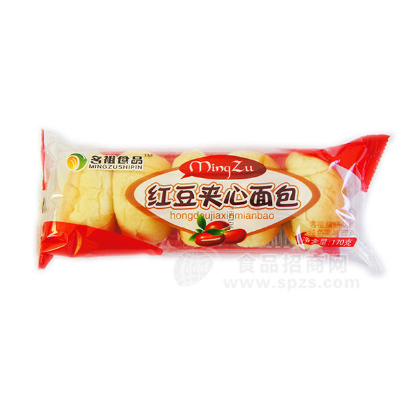 名祖食品 紅豆夾心面包