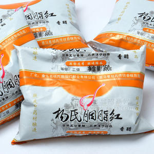 楊氏胭脂紅香醋350g二級(jí) 純糧釀造綠色產(chǎn)品