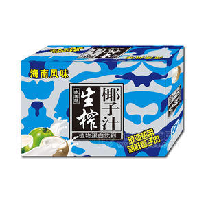 生榨椰子汁植物蛋白飲料