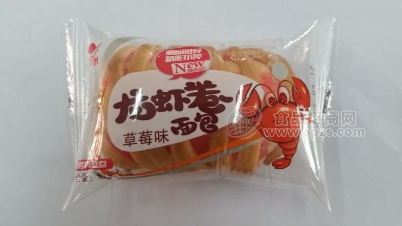 龍蝦卷面包草莓味