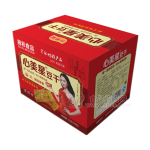 心美星 豆干 休閑食品 香辣味 25gx30包