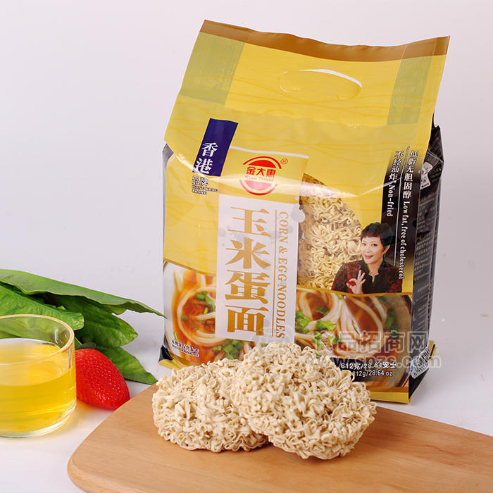 金大惠 玉米蛋面812g 方便食品