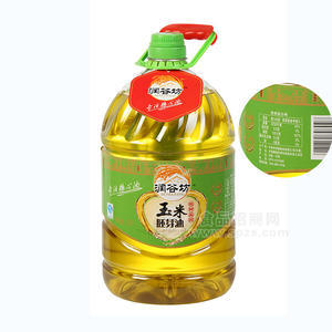 潤谷坊食用油  非轉(zhuǎn)基因玉米胚芽油 5L