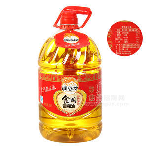 潤谷坊食用油  非轉(zhuǎn)基因食用調(diào)和油5L