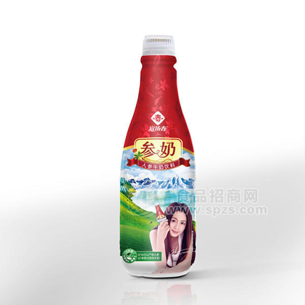 ·宣扬春参奶人参牛奶饮料1L人参奶植物饮料乳饮料保健饮料果汁复合饮料 