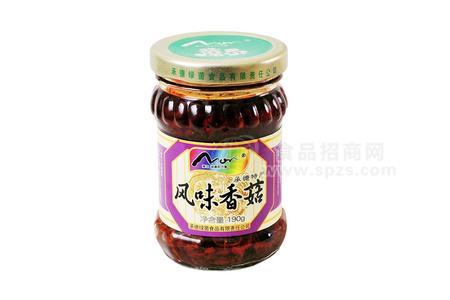 風(fēng)味香菇醬190g 承德綠茵食品