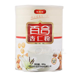 仕品堂百合杏仁粉600g