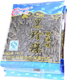 黑珍珠 奶油味 瓜子45g