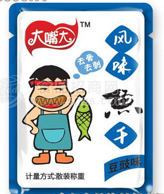 大嘴大魚干豆豉味