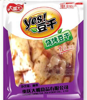 大嘴大烧烤豆干