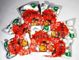 休闲小食品香辣牛蹄筋