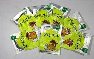 休闲小食品酱爆牛肚