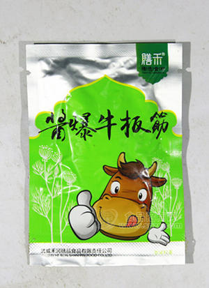 休闲小食品酱爆牛板筋