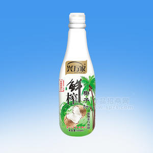 興萬家鮮榨椰子汁 植物蛋白飲料500ml