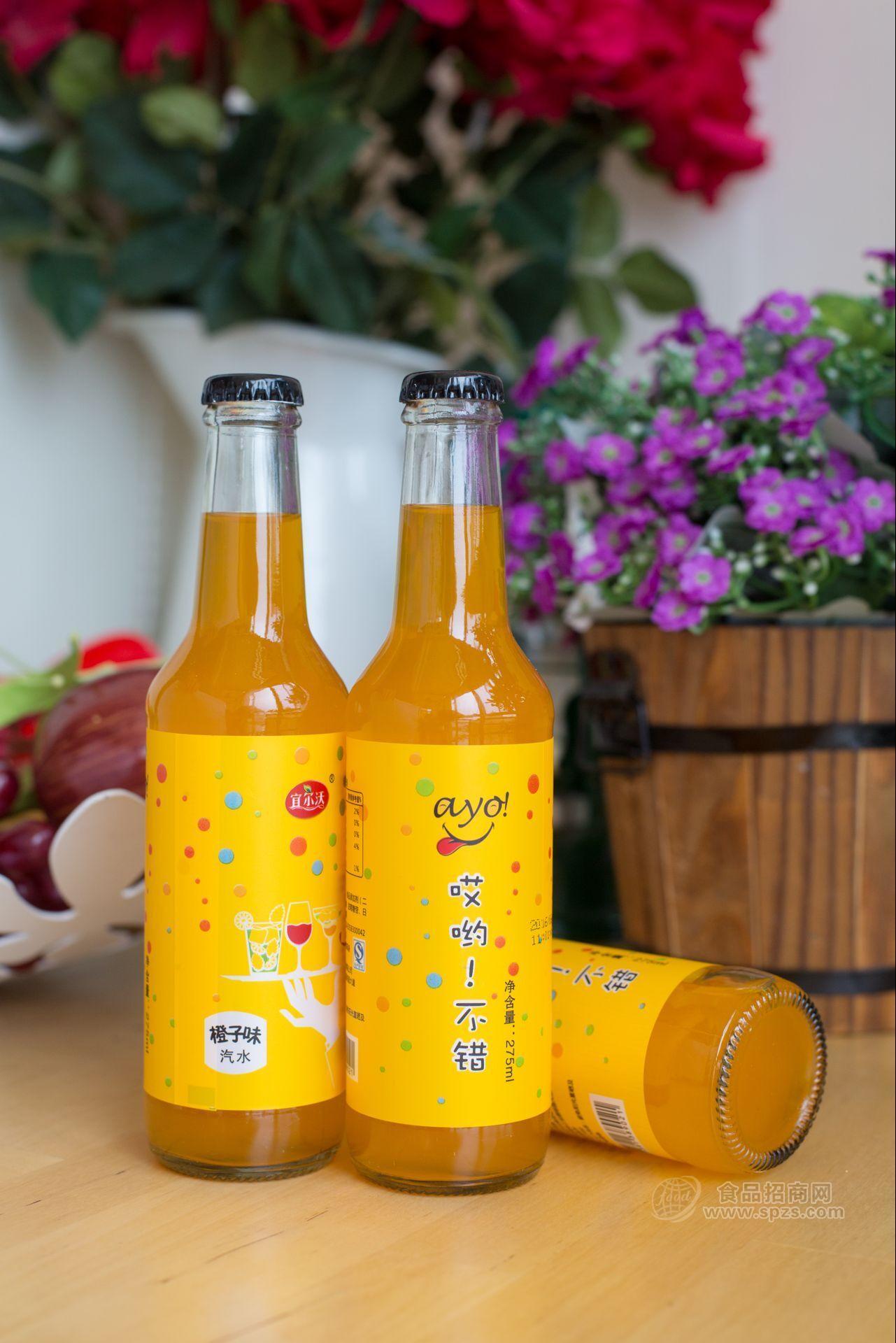 哎呦 不错果味碳酸饮料