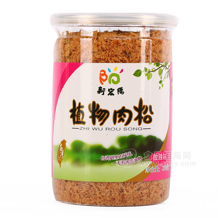 ·植物肉松微辣味250g 