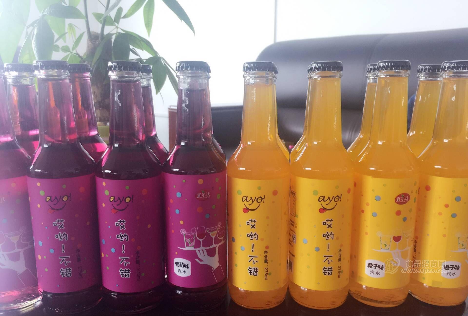 哎呦 不错果味碳酸饮料