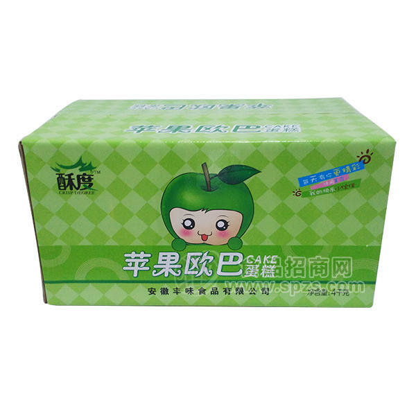 酥度 苹果欧巴蛋糕4kg 糕点