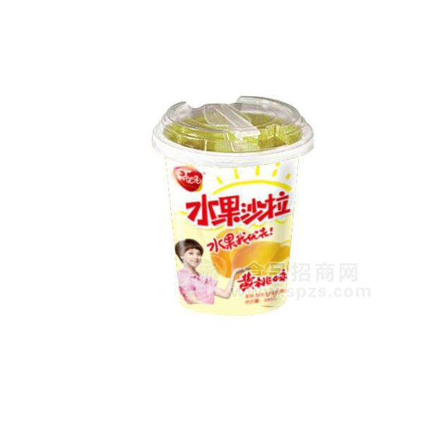 ·果优先 水果沙拉果冻 黄桃味 