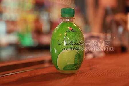 阿斯卡尼亞碳酸果汁330ml青檸味