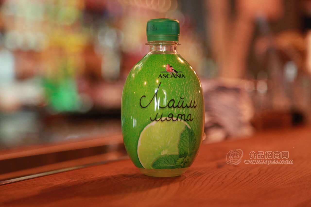阿斯卡尼亚碳酸果汁330ml青柠味