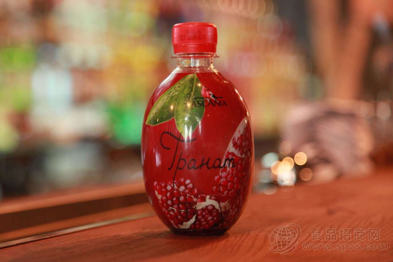阿斯卡尼亚碳酸果汁330ml石榴味