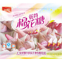 蛋筒棉花糖