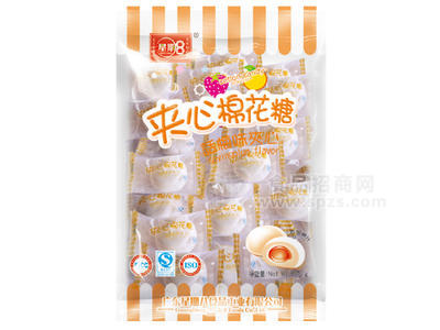 话梅夹心棉花糖