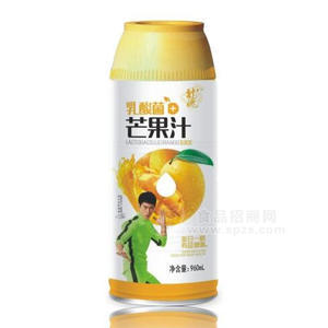 龍魄 芒果乳酸菌飲料960ml