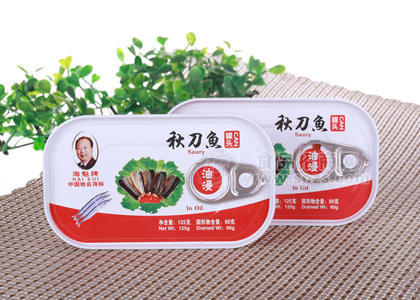 311罐头油浸秋刀鱼