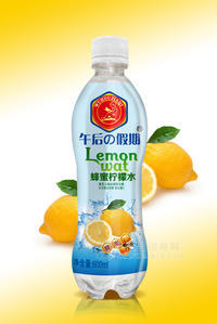 午后假期 蜂蜜檸檬水 600ml