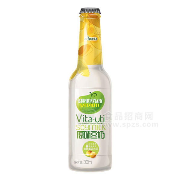 维他优体 原味豆奶 300ml