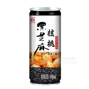 宜安堂 黑芝麻核桃 植物蛋白饮料 240ml