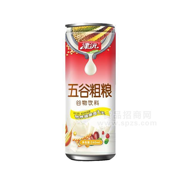 ·津沅谷物饮料 五谷粗粮 240ml 