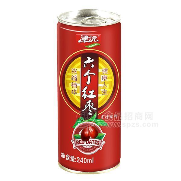 ·津沅六个红枣 果味饮料 240ml 
