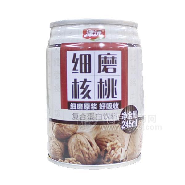 ·津沅细磨核桃 复合蛋白饮料 245ml 