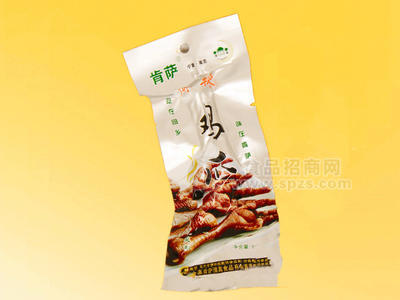 麻辣鸡爪  休闲小食品