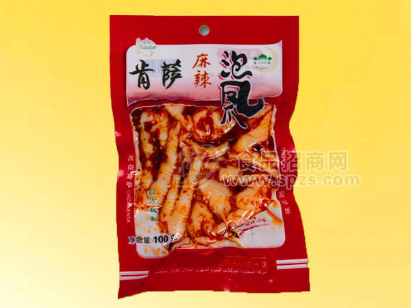 麻辣泡鳳爪100g 休閑制品